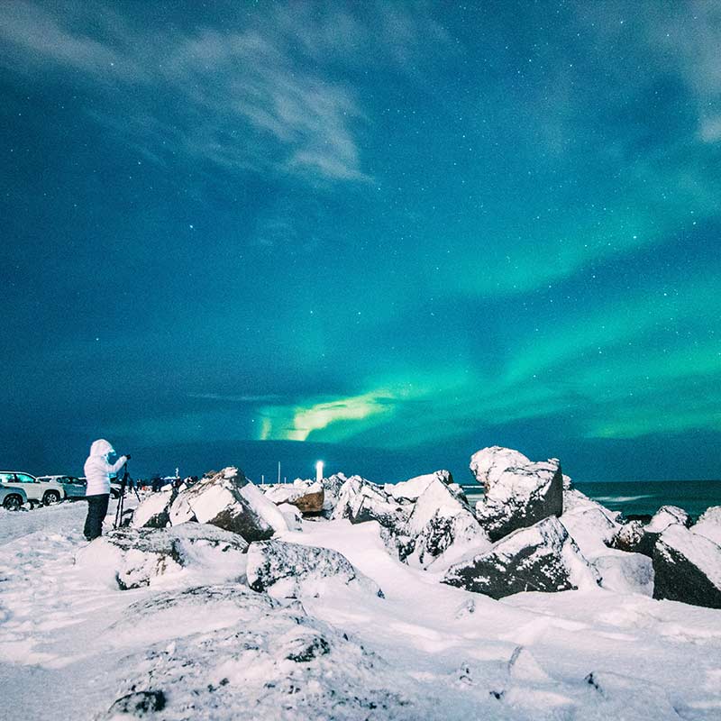 Visitar Auroras Boreales Islandia en Grupo